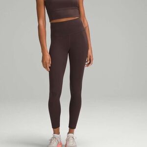 Lululemon Wunder Train Tight Espresso 25”